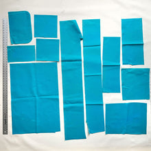 Load image into Gallery viewer, Waxed Canvas Scrap: Aqua (Lot 05)
